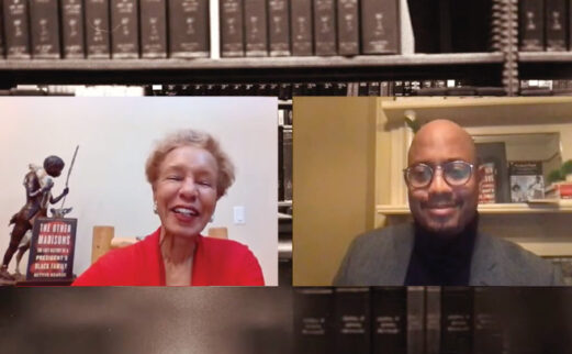 Image of author Bettye Kearse and Dr. Robert Bland at event