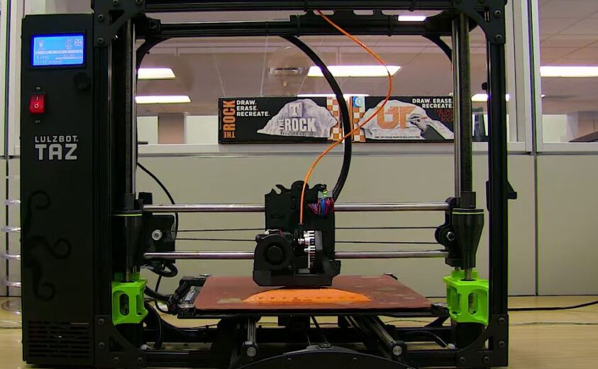 The Lulzbot Taz 3D Printer