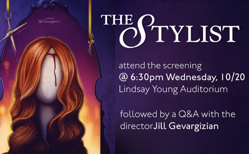 graphic of the movie "The Stylist"