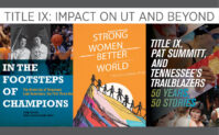 book jackets: UT Press books on Title IX