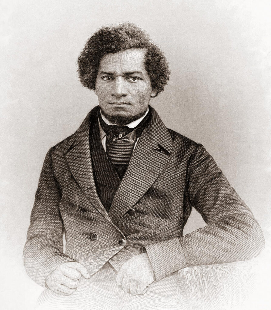 Portrait of Frederick Douglass as a younger man