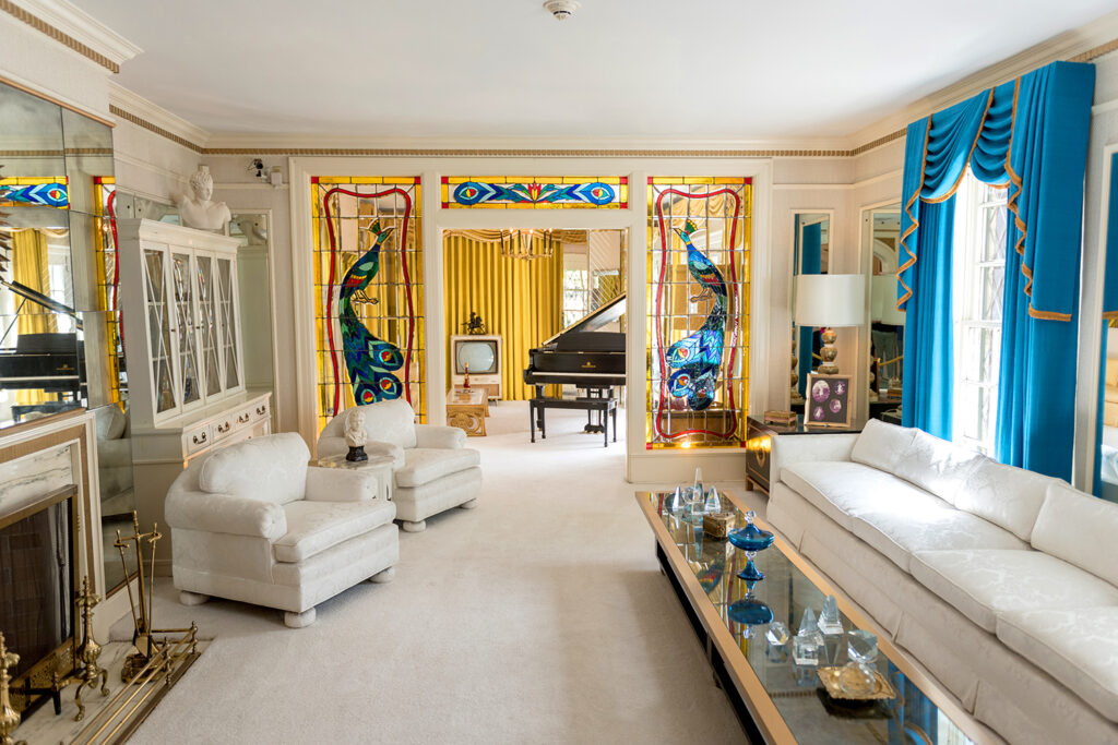 Interior of Graceland Mansion, Memphis, Tennessee. (Photo by Mindaugas Dulinskas - stock.adobe.com)